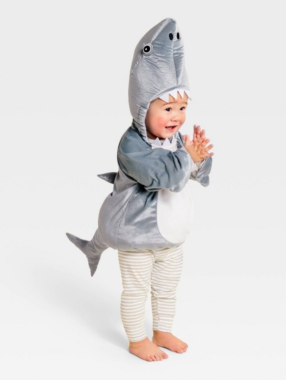 NWT Hyde and EEK! Boutique Infant Shark Halloween Costume Pullover 0-6 Months